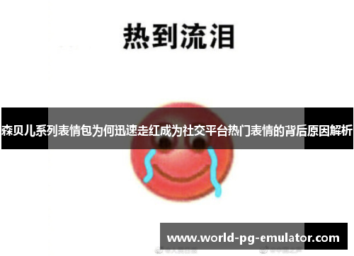 森贝儿系列表情包为何迅速走红成为社交平台热门表情的背后原因解析
